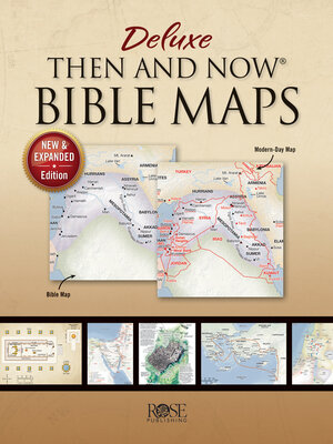 cover image of Deluxe Then and Now Bible Maps